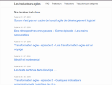 Tablet Screenshot of les-traducteurs-agiles.org